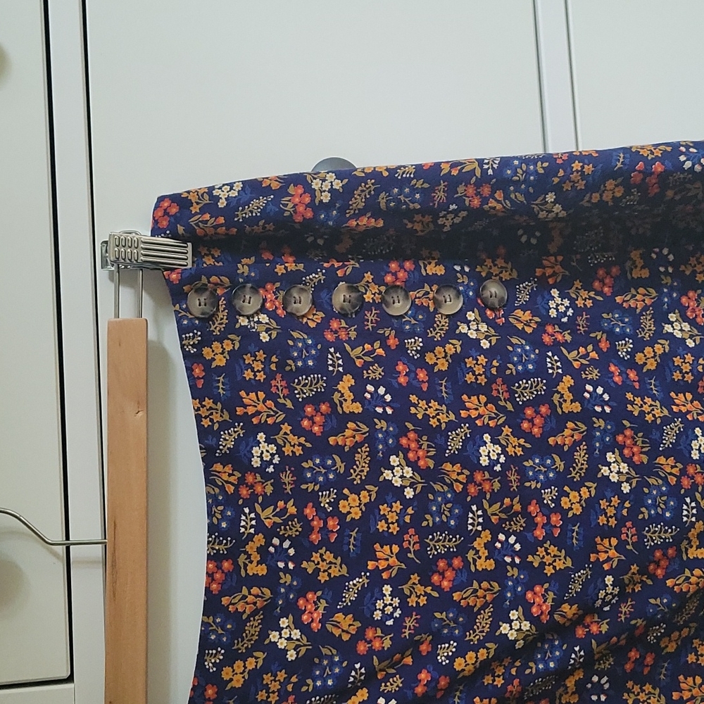 Madewell A-Line Mini Skirt in Polka Daisies